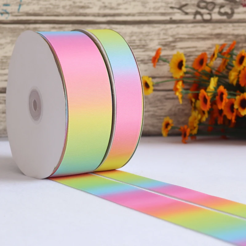 Ribbon Large Stock Wholesales 1 Inch 25MM 196 Solid Colors Grosgrain Ribbon