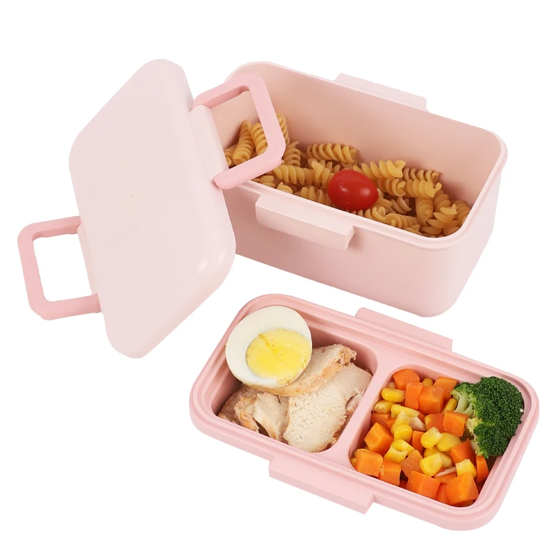 Прямоугольный Ланч-бокс из бамбукового волокна