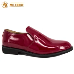Выбранные материалы MILFORCE, Мужская Военная обувь красного цвета