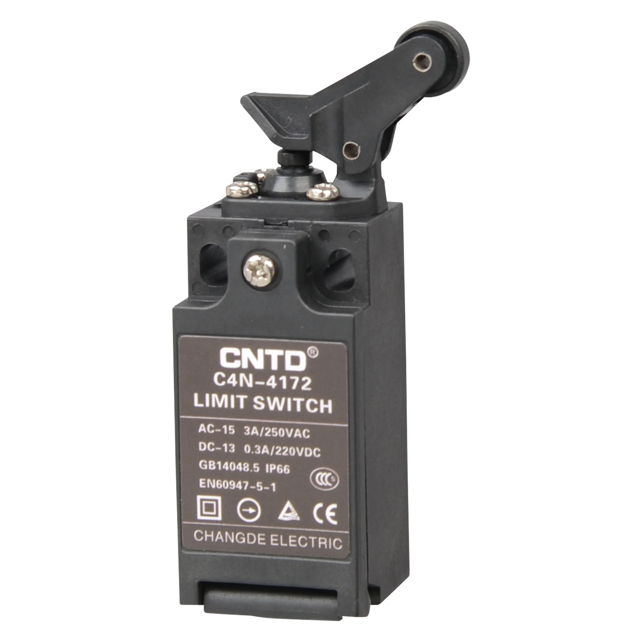 CNTD 1NC/1NO Quick-action Type Unilateral Cantilever Ball Type Vertical Safety Limit Switch C4N-4172
