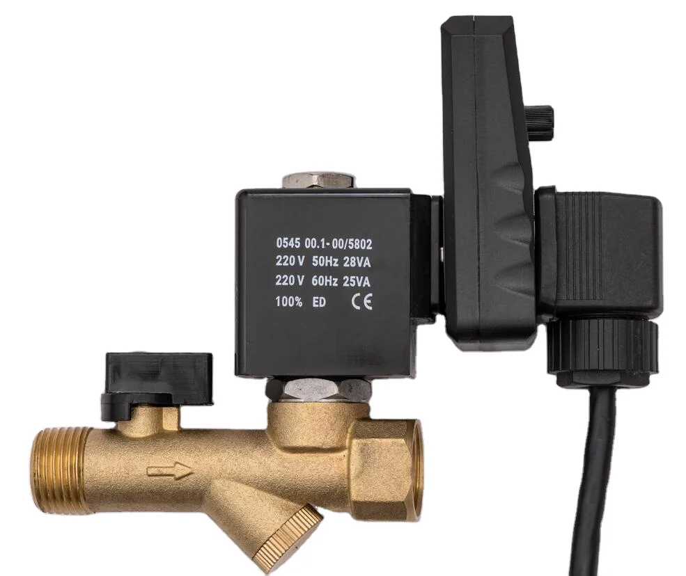 High-Pressure Drain Valve CS728 16bar 1/2 inch Electronic Drain Valve Solenoid valves