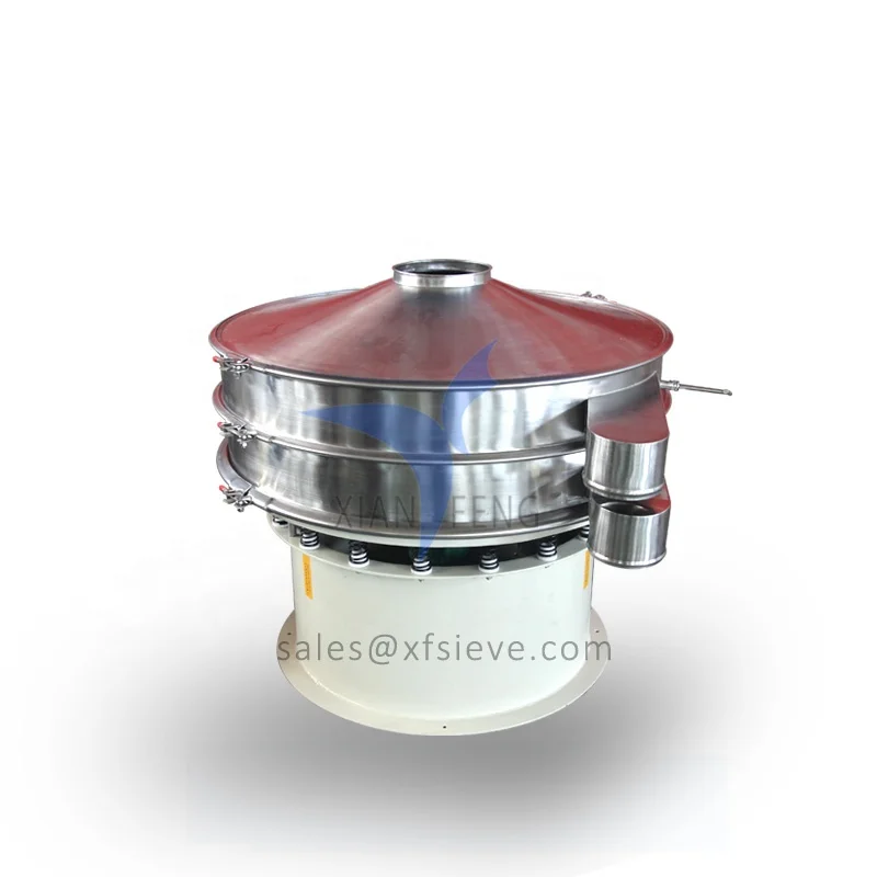 XIANFENG Vibrating screen production strength manufacturers,Edible feed connect material stainless steel rotary vibration screen