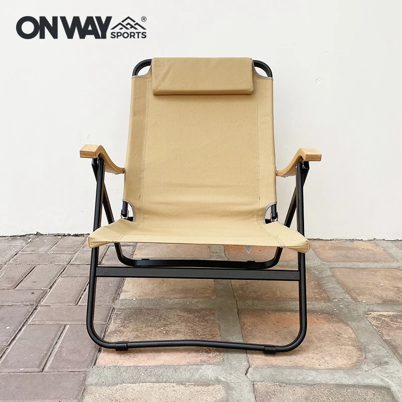 Custom Design Luxury Portable Lightweight Aluminum Foldable Camping Chairs