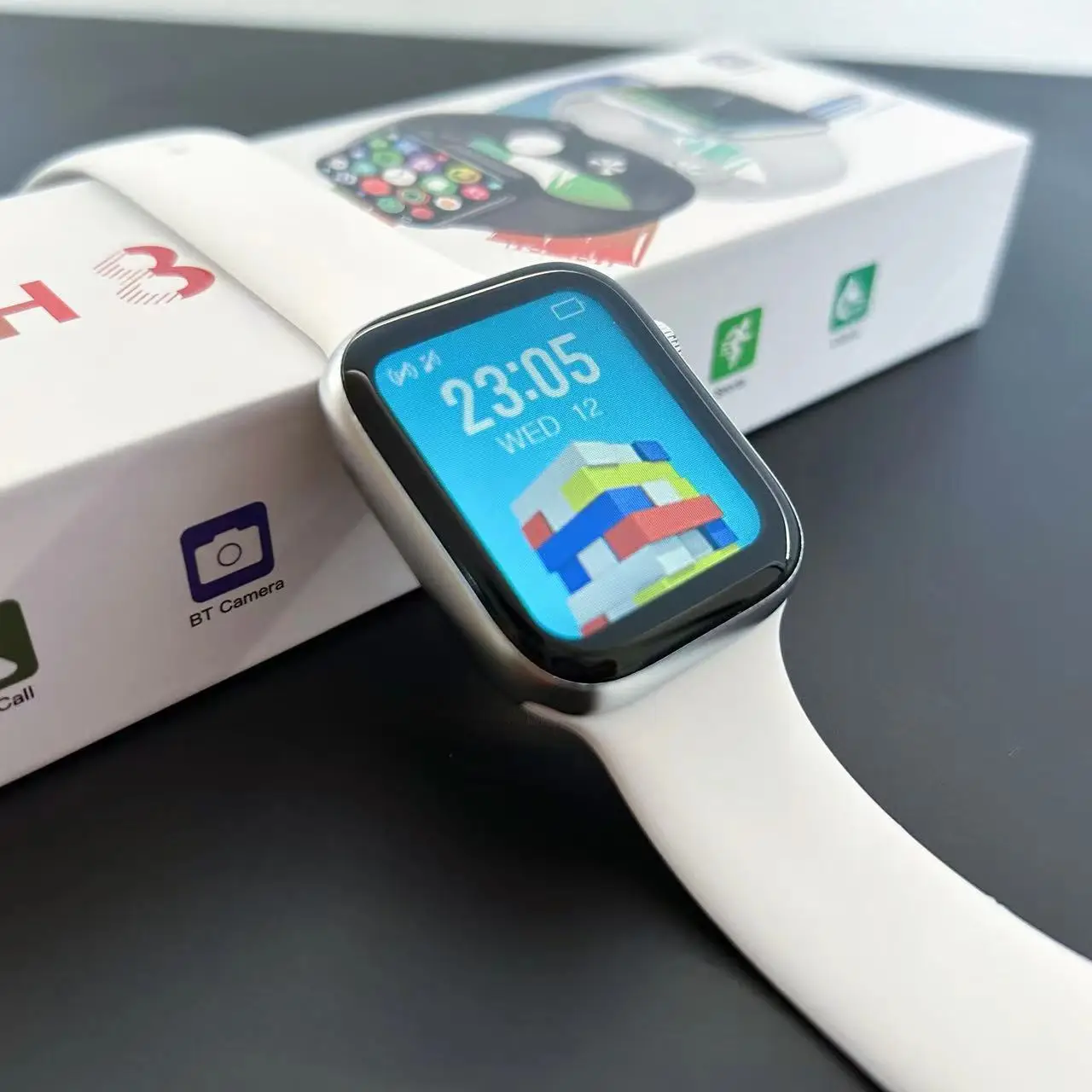 New Design Fashion Multifunction Smart Watch S8 For Apple watch For Android with Watch Strap Band with Charger by bulk