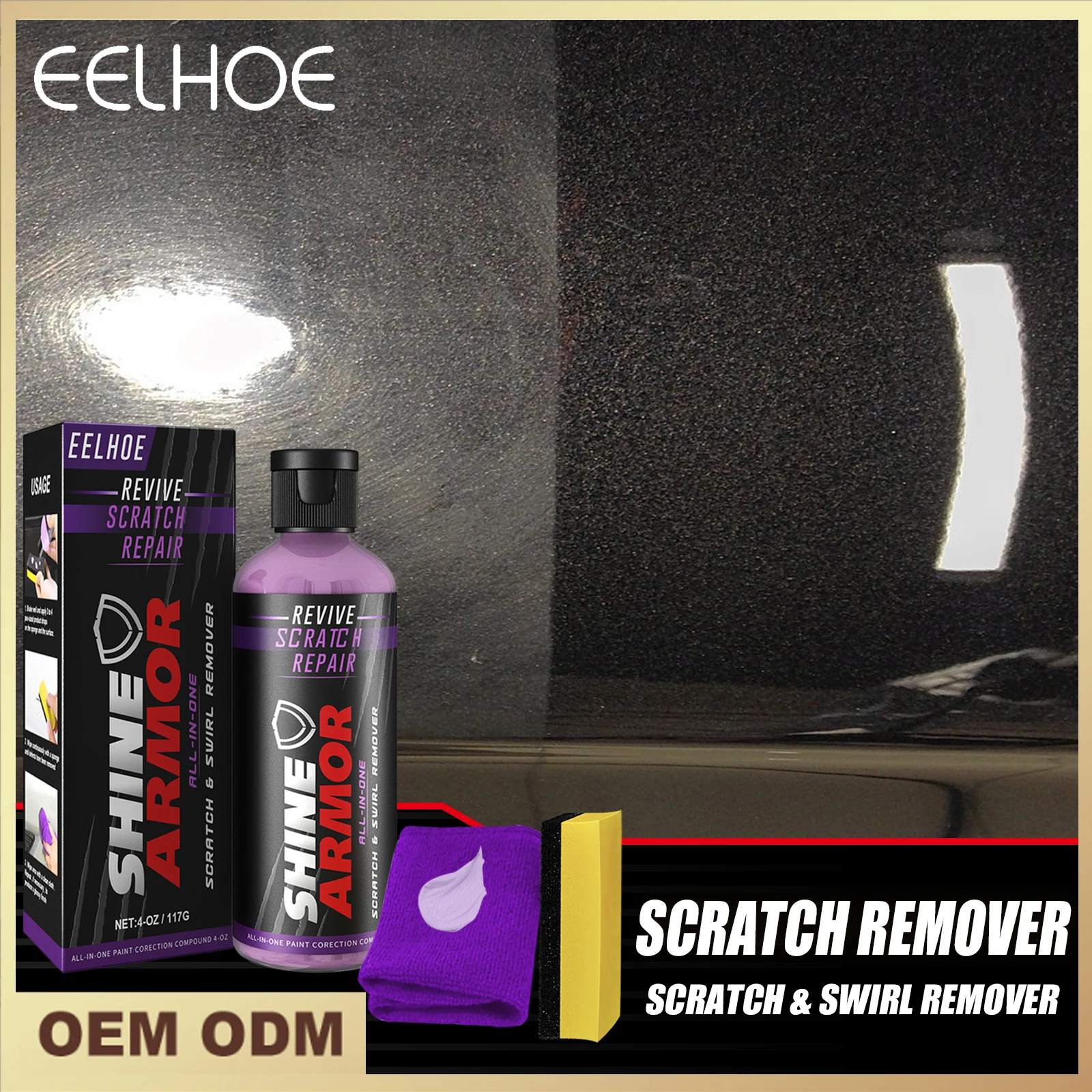 Professional Car Scratch Remover set Paint Restorer & car repair tools Car Scratch Polish set