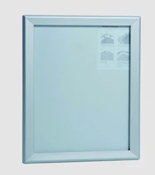 Настенный дисплей, рекламная защелкивающаяся рамка/алюминиевая рамка для супермаркета/рамка для постера