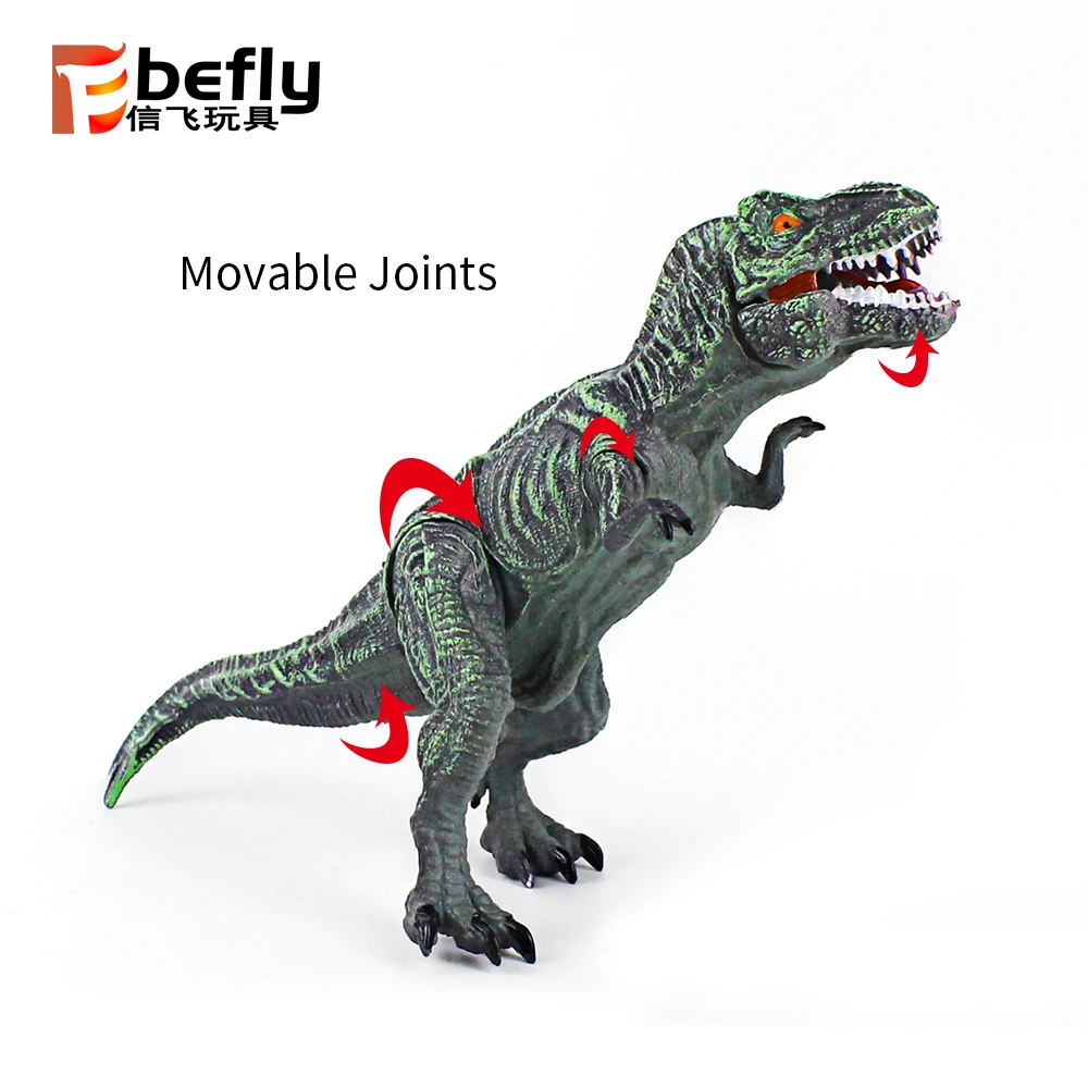 Шарнирные пластиковые игрушечные модели Movablae, реалистичные образовательные фигурки динозавров, от 6 до 9 дюймов, 18 шт.