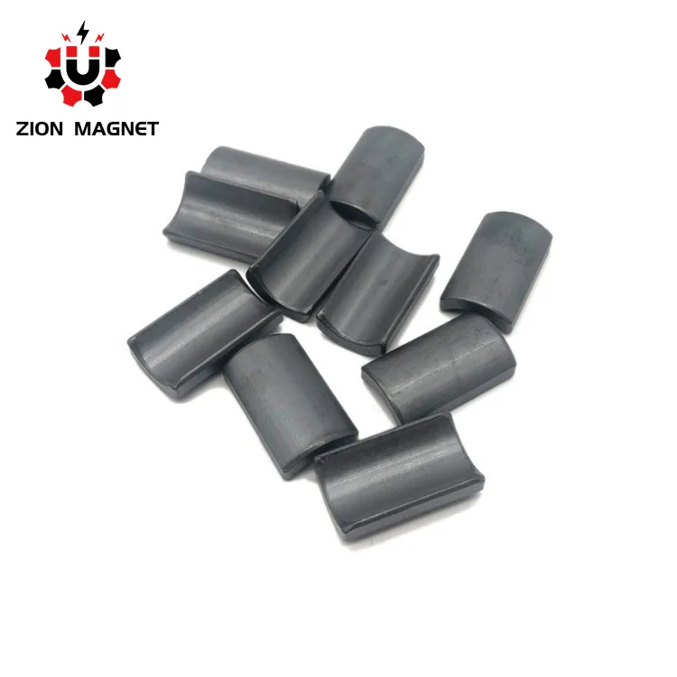 Super strong magnetic unique design new fashion y35 arc ferrite magnet