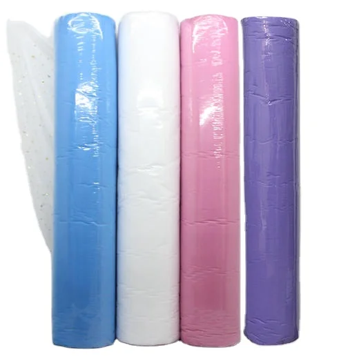 Hygiene Medical Nonwoven Fabric SMS/PP Fabric Material for Disposable Bed Sheet Roll for Salon Spa Massage