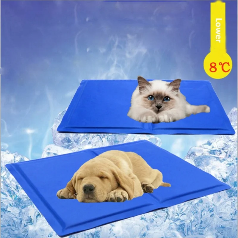 Pet dog self cooling mat pad waterproof summer ice gel cooling mat