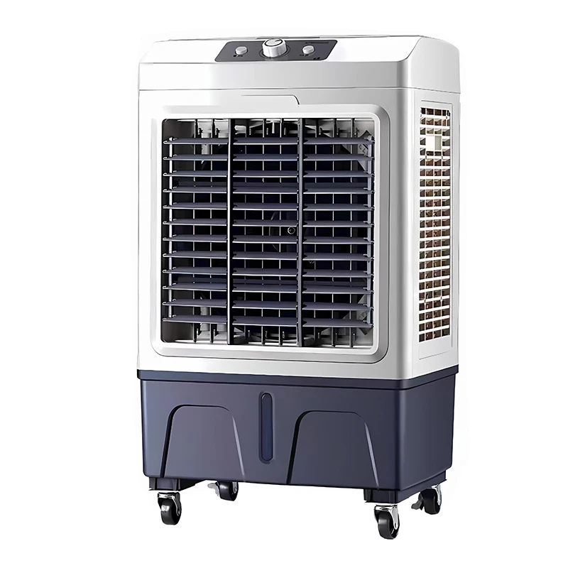 Huge water tank 45L  Easy Movable Industrial Commercial Evaporative Water Air Cooler for super mall