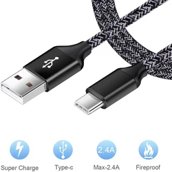 USB-C to USB A Cable Fast Charging Type C Charger Cord Compatible with USB C devices