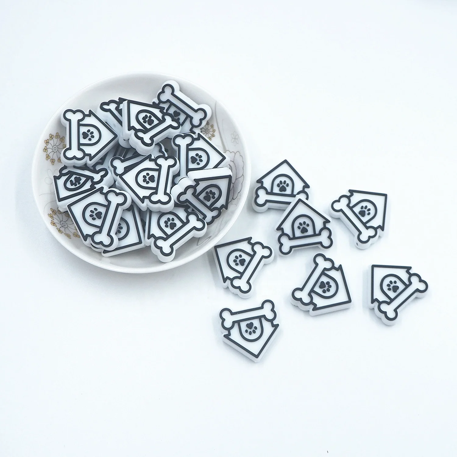 Wholesale Jewelry Making Bulk To Make Bracelets DIY Pacifier Chain Beads Accessories Dog House Beaded Pens