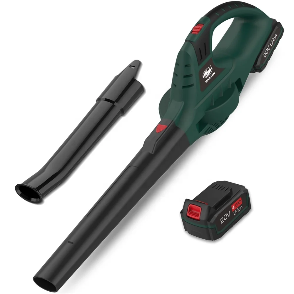 Hailian cordless garden leaf blower Snow blower 20v portable lithium cordless leaf blower