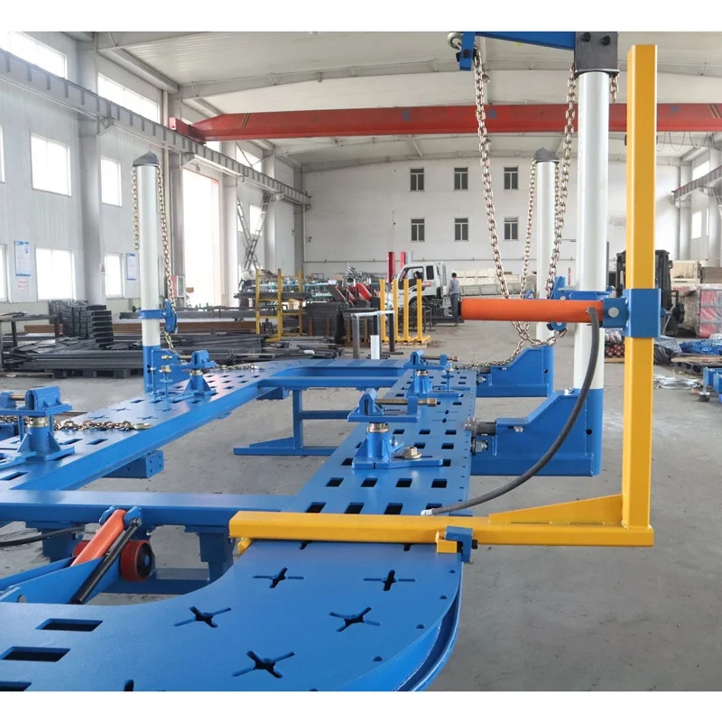 Auto sheet metal liner puller/body depression repair and straightening machine/collision car traction frame machine