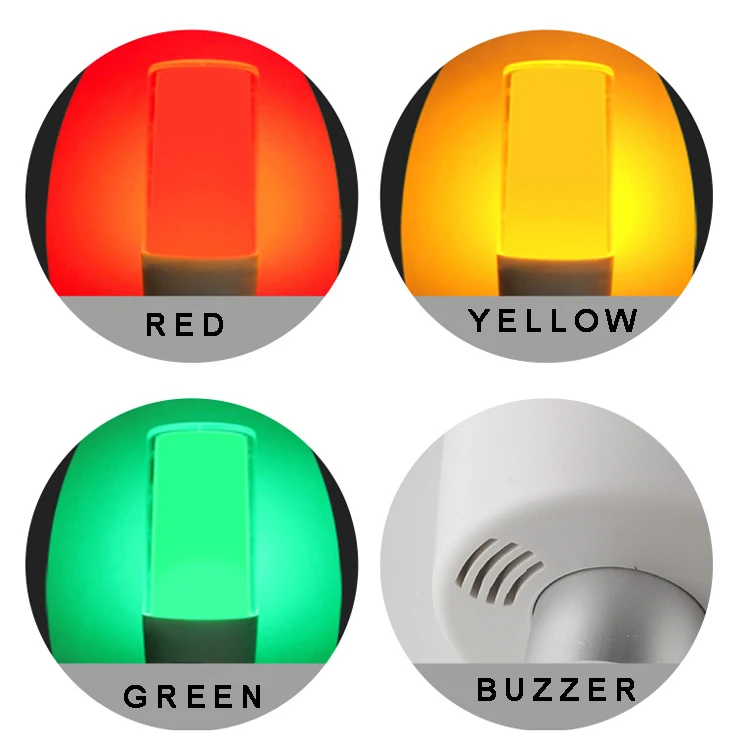 led signal light Three color warning light of machine tool signal tower lamp warning light 3 led