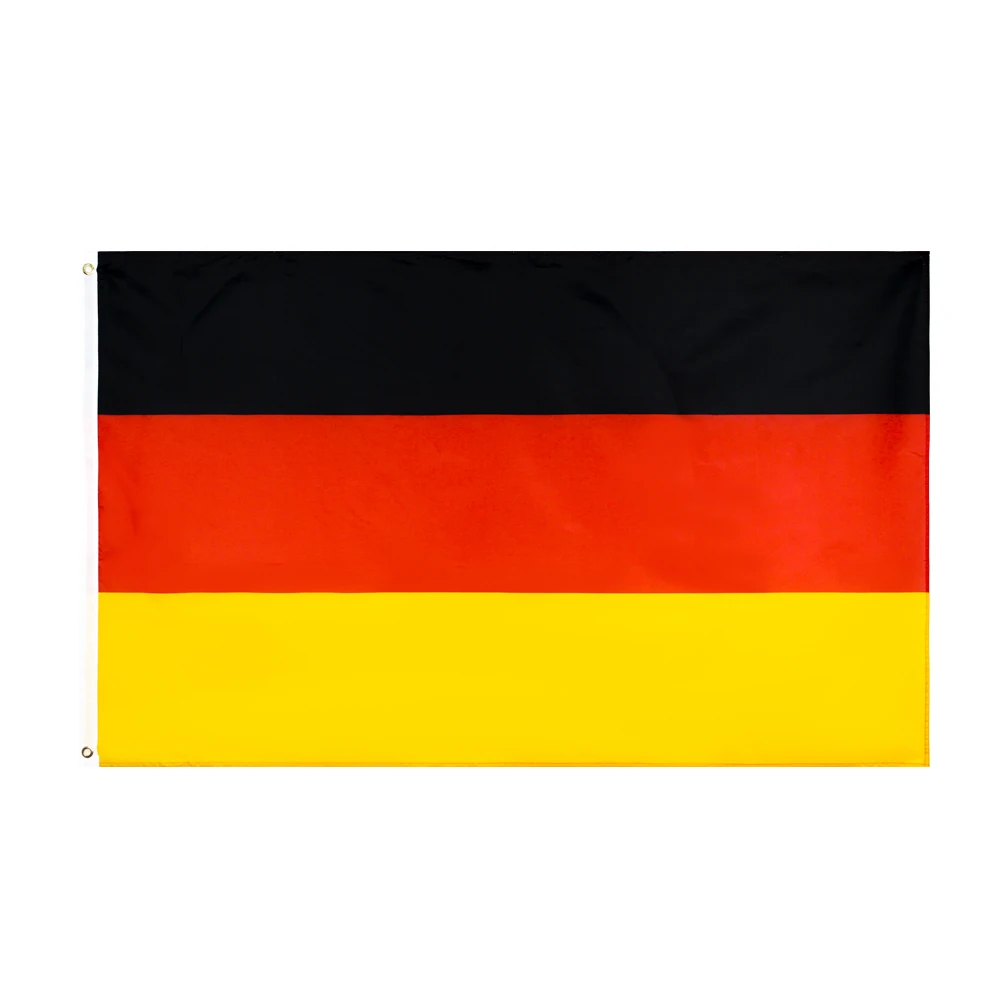 Ready to ship 3X5FT 100% poly promotional outdoor mega Germany flag