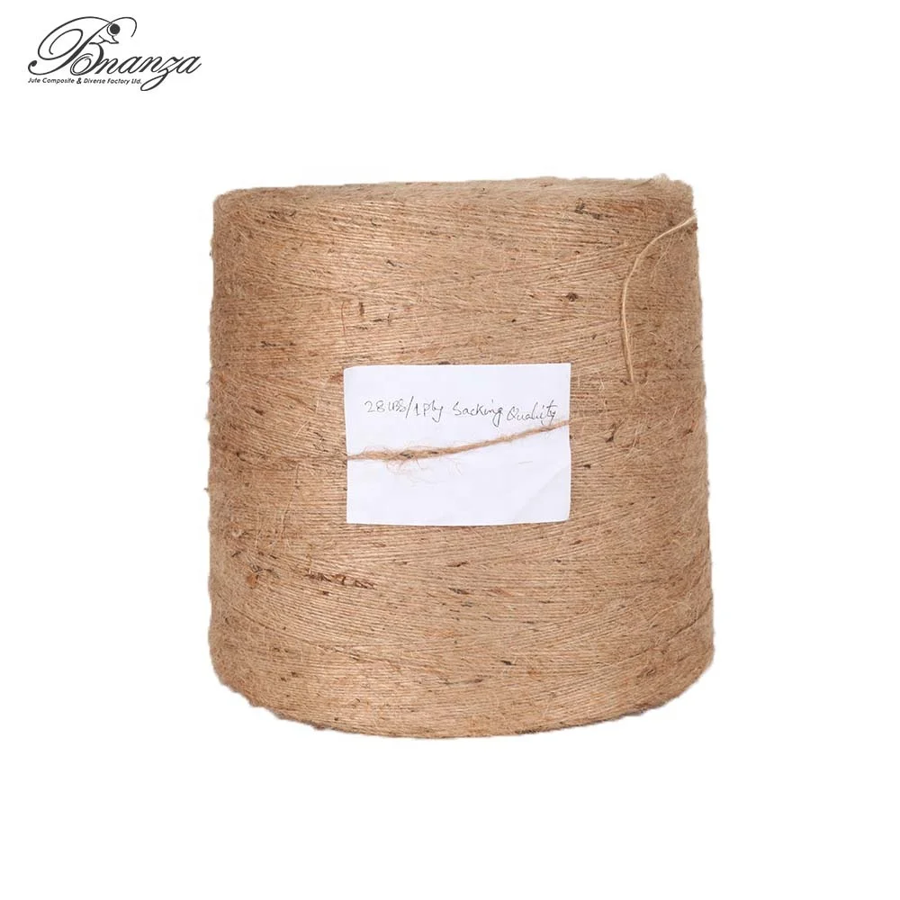 28lbs/1ply Sacking Jute Yarn from Bonanza Composite & Diverse Factory Ltd.