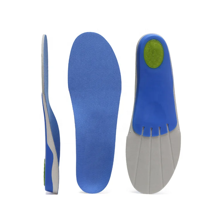 Wholesale Custom shock absorption Foot orthopedic Arch Support Orthotic Insole for sport shoes