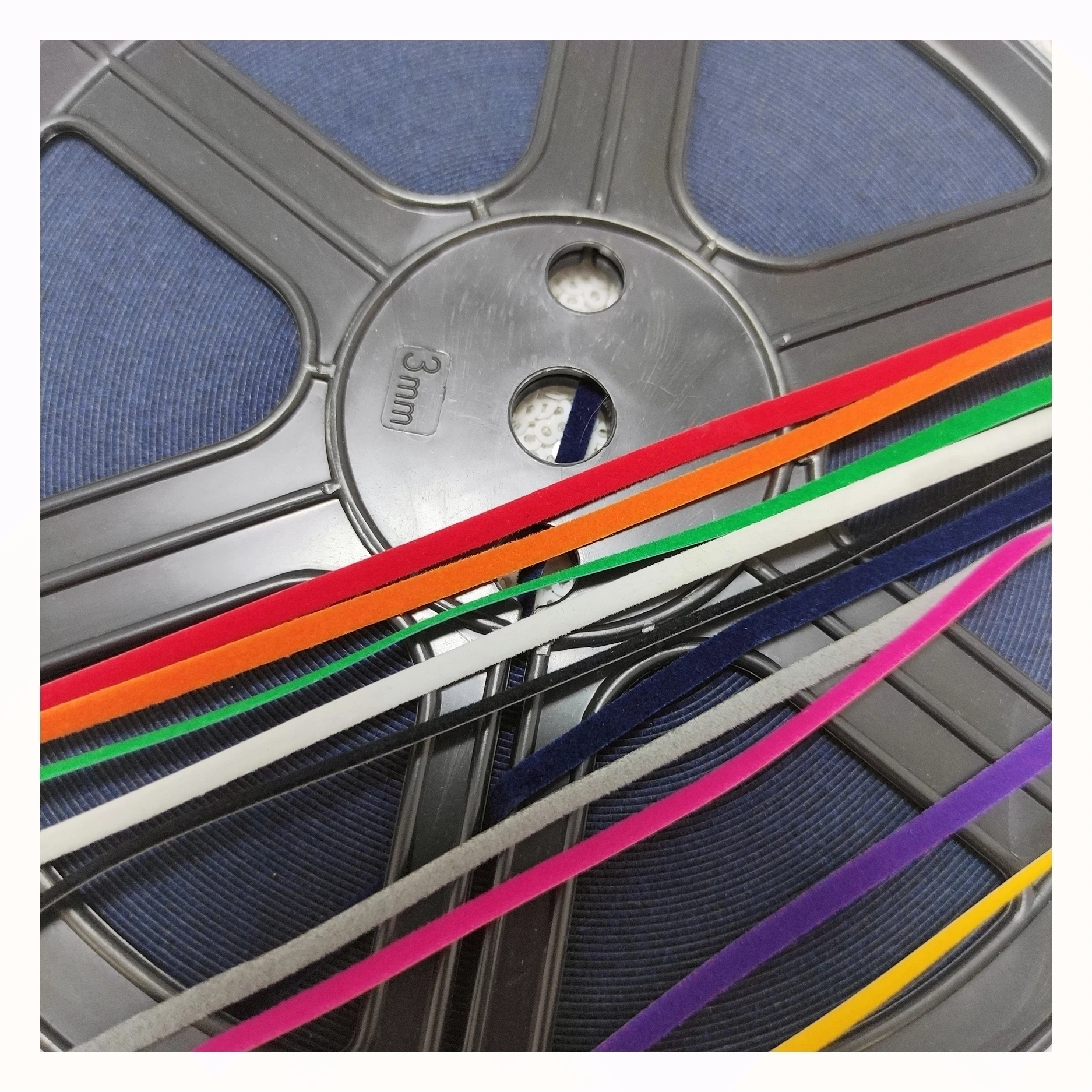 new flocking reel for computerized automatic prospangle hot fix spangle transfer spangle motif machine make