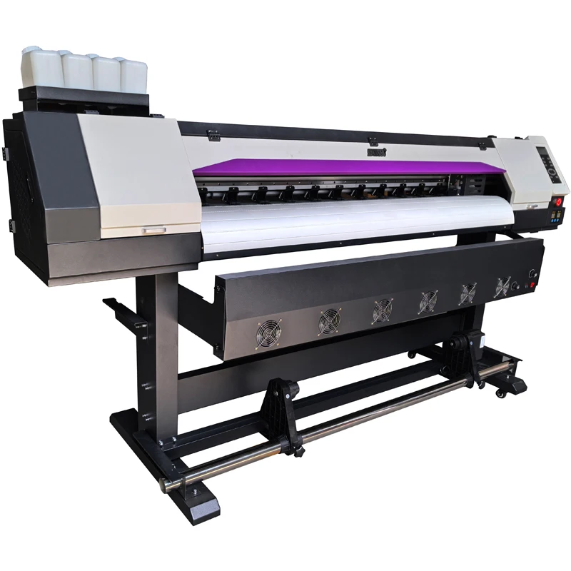 Large format printer uv epson xp600 i1600 i3200 DX5 printhead eco-solvent roll to roll printer for sale