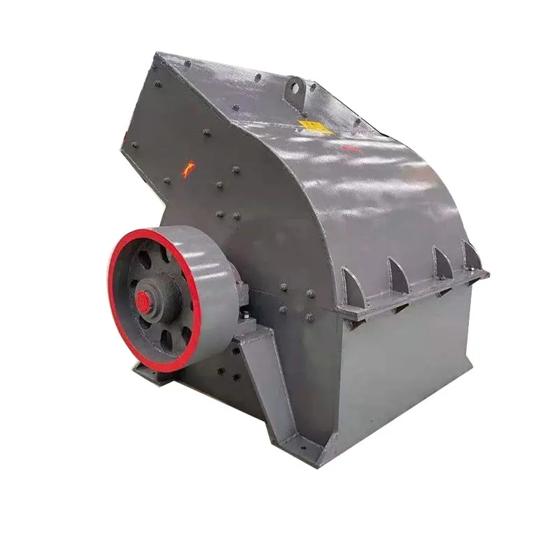 Factory direct sales with conveyor belt vertical hammer sand making machine brick concrete glass sand making machine