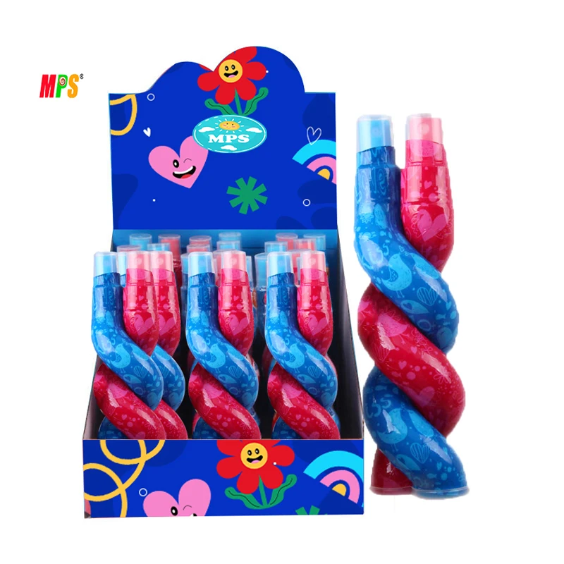 HALAL BRC Wholesale Custom Private Label Sweet Sour Fruit Flavor Twist Juice Liquid Spray Candy