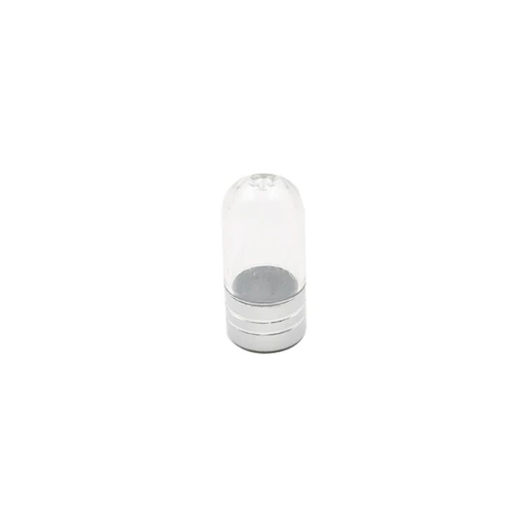 plastic vial PS type hexagon cellulite packaging bottle Single capsule shell container