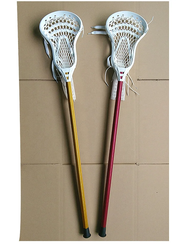 Manufacturer Wholesale Price Ncaa Standards Lacrosse Head Lacrosse Mesh String Complete Lacrosse Stick Kit