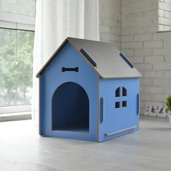 M size Safety Pet Dog Indoor House Crate Cave Room For Small Medium Animals