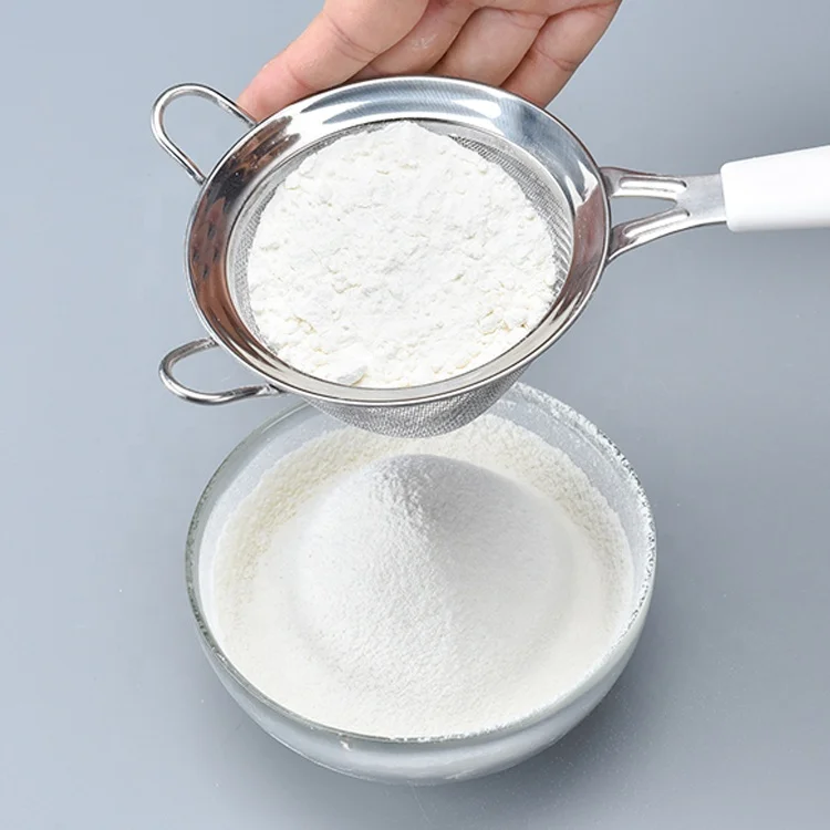 Kitchen accessories Stainless steel kitchen utensils mesh strainer colander