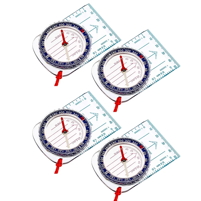 Hiking Backpacking Navigation Backpacking Orienteering Ruler Compass for Map Reading