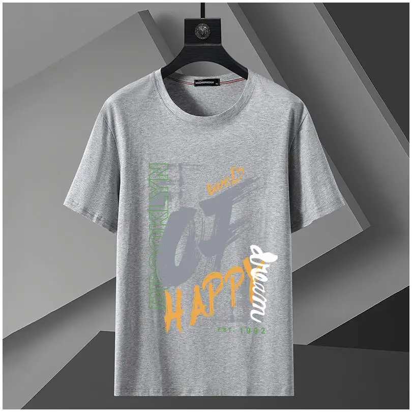 T-Shirt Sleeved Summer Original Sports White Green Oversize For Men Cotton High Quality Embroidery Classic T-Shirt With Arrows