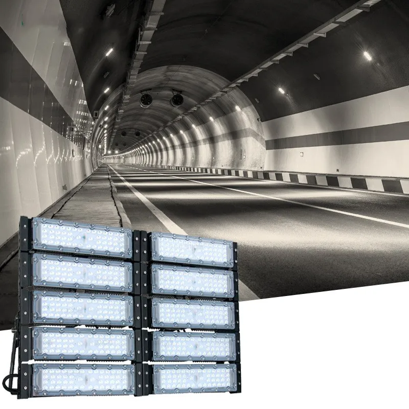 Outdoor soccer stadium basketball sports field waterproof ip67 200000 lumens 1000w 1500w high mast led module flood light