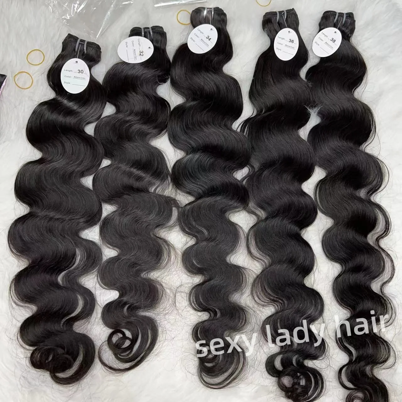 High Quality Raw Hair Indian Curly Bundles Natural Color Ocean Wave Styles Cambodian Human Hair For Women