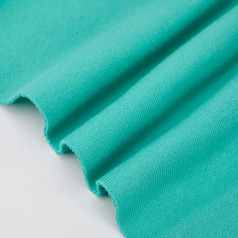 Good quality 55 cotton 42 nylon 3 spandex fabric polar fleece fabric for long sleeve base shirt