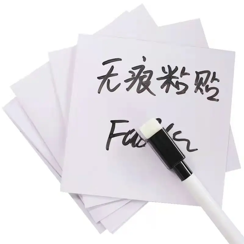 New Arrival Soft Non Magnetic self adhesive Daily Planner Whiteboard Sticky Note
