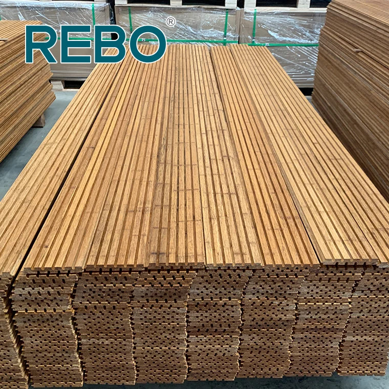 Роскошные бамбуковые декоративные потолочные панели, Бамбуковая настенная панель для дома и офиса