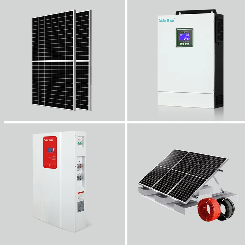 Solarthon High Quality Hybrid Solar Inverter 5.6KW Pure Sine Wave Power Inverter For Solar System