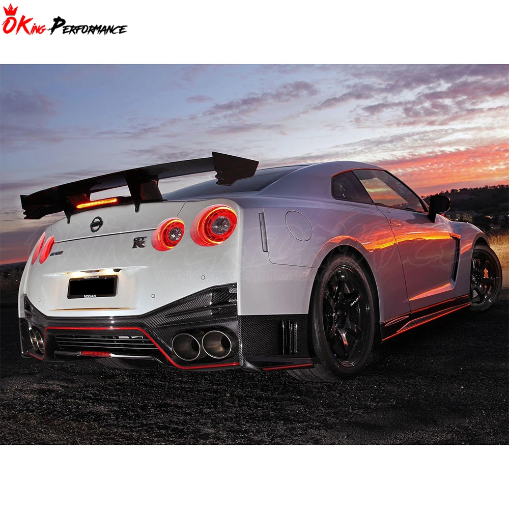  Nismo Стиль Боди 17 Ver. ПП и углеродное волокно 2008-2016 для Nissan R35