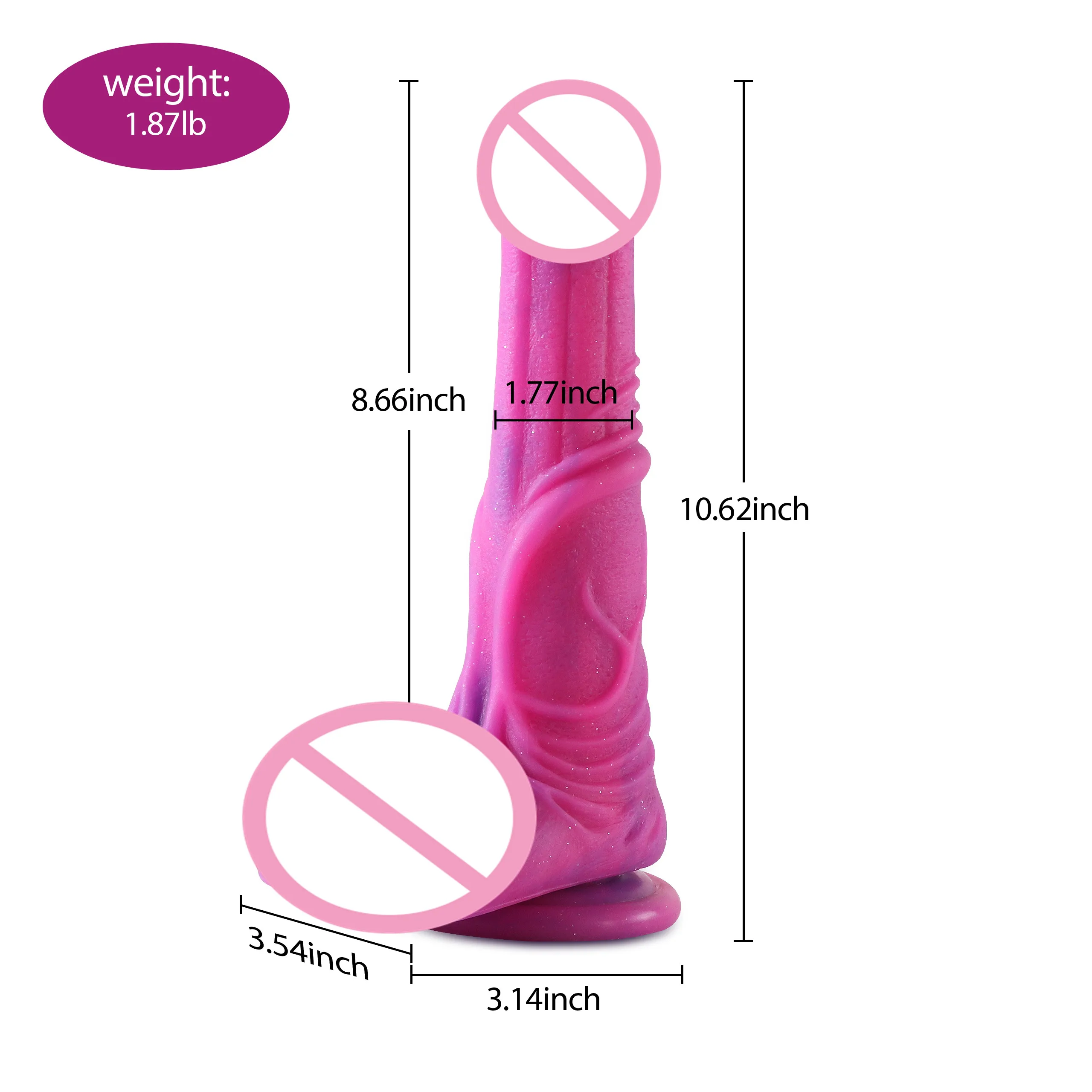 Molin Silicone Dildo Super Big Dildo Sex Toy for Adult Women Female Pussy Masturbator Monster Dick for Female Masturbation