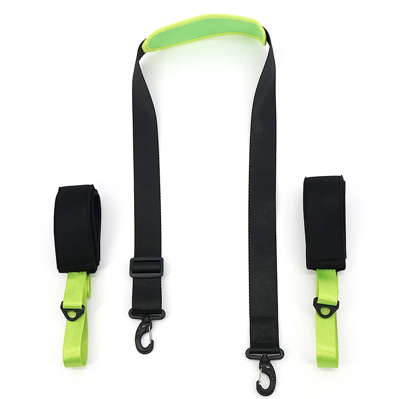 Adjustable Shoulder Sling Cushioned Ski Ties shoulder Carrying Straps Ski Strap and Pole Carrier