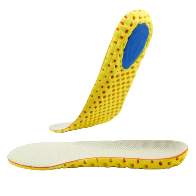 Breathable Foam Insoles for Feet Mesh Stretch Deodorant Men Women Insoles for Shoes Running Basketball Memory Orthopedic Pad