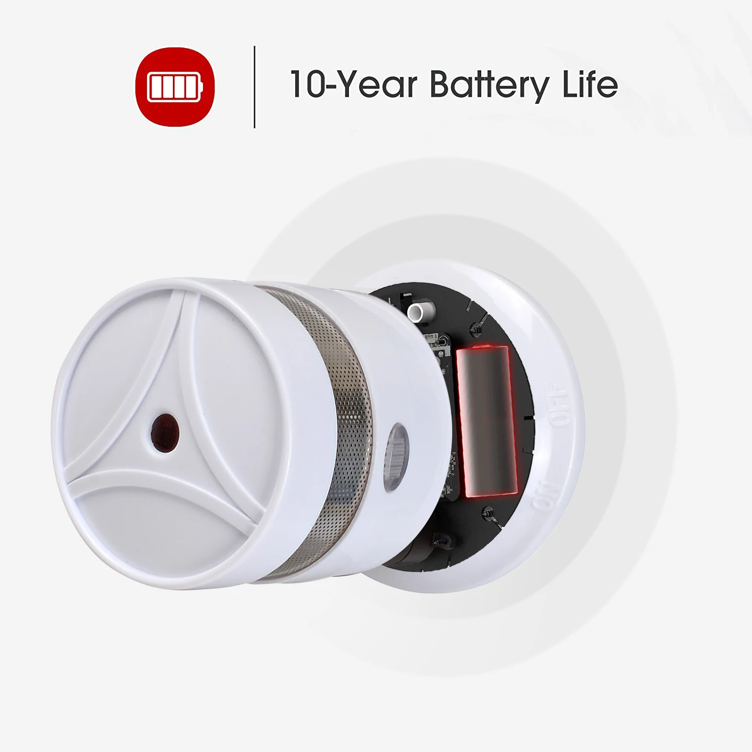 12 years factory direct supply mini co gas detector with Figaro Electrochemical CO sensor