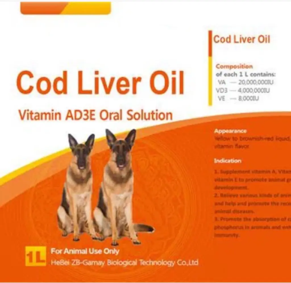 Cod Liver Oil Liquid Increases egg production