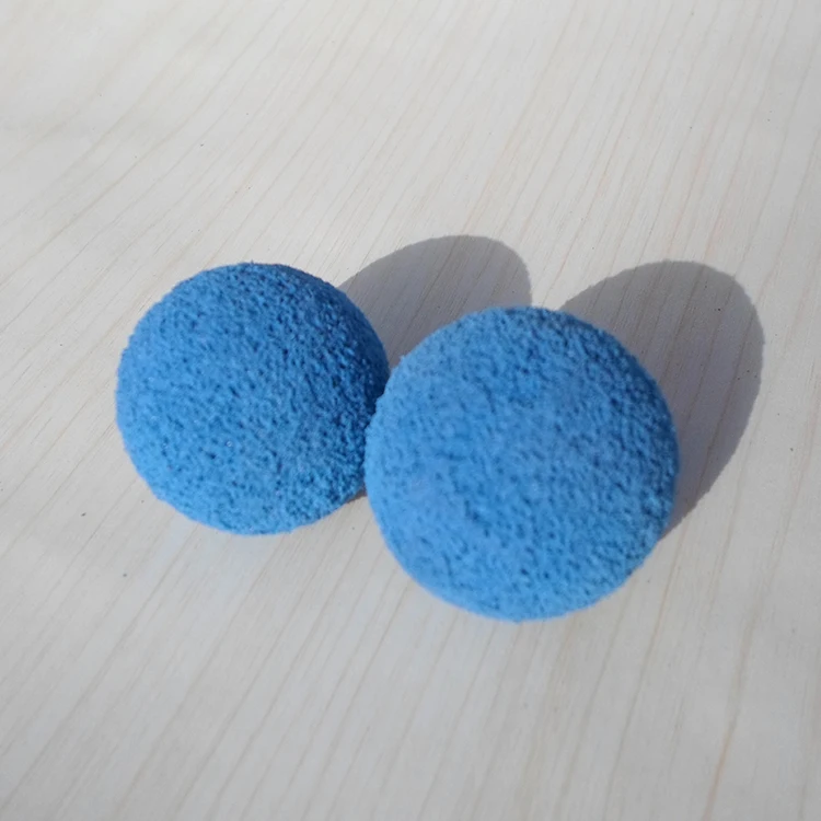 
High-quality power plant condenser Rubber cleaning ball wear-resistant 