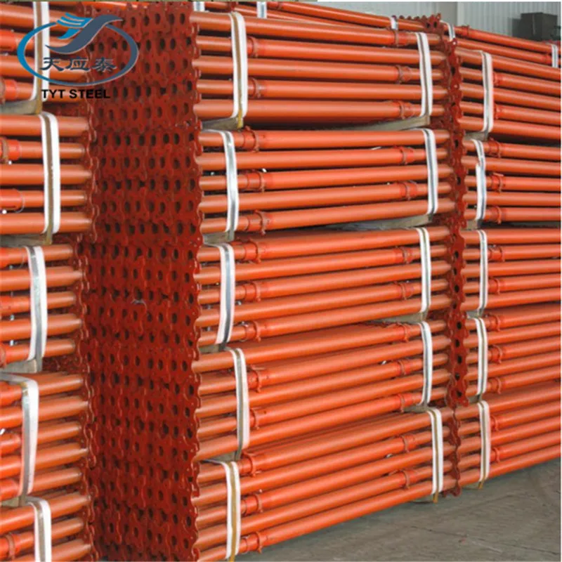 Construction Concrete Supports Heavy Duty Steel Prop Scaffolding Adjustable Steel Props jack formwork