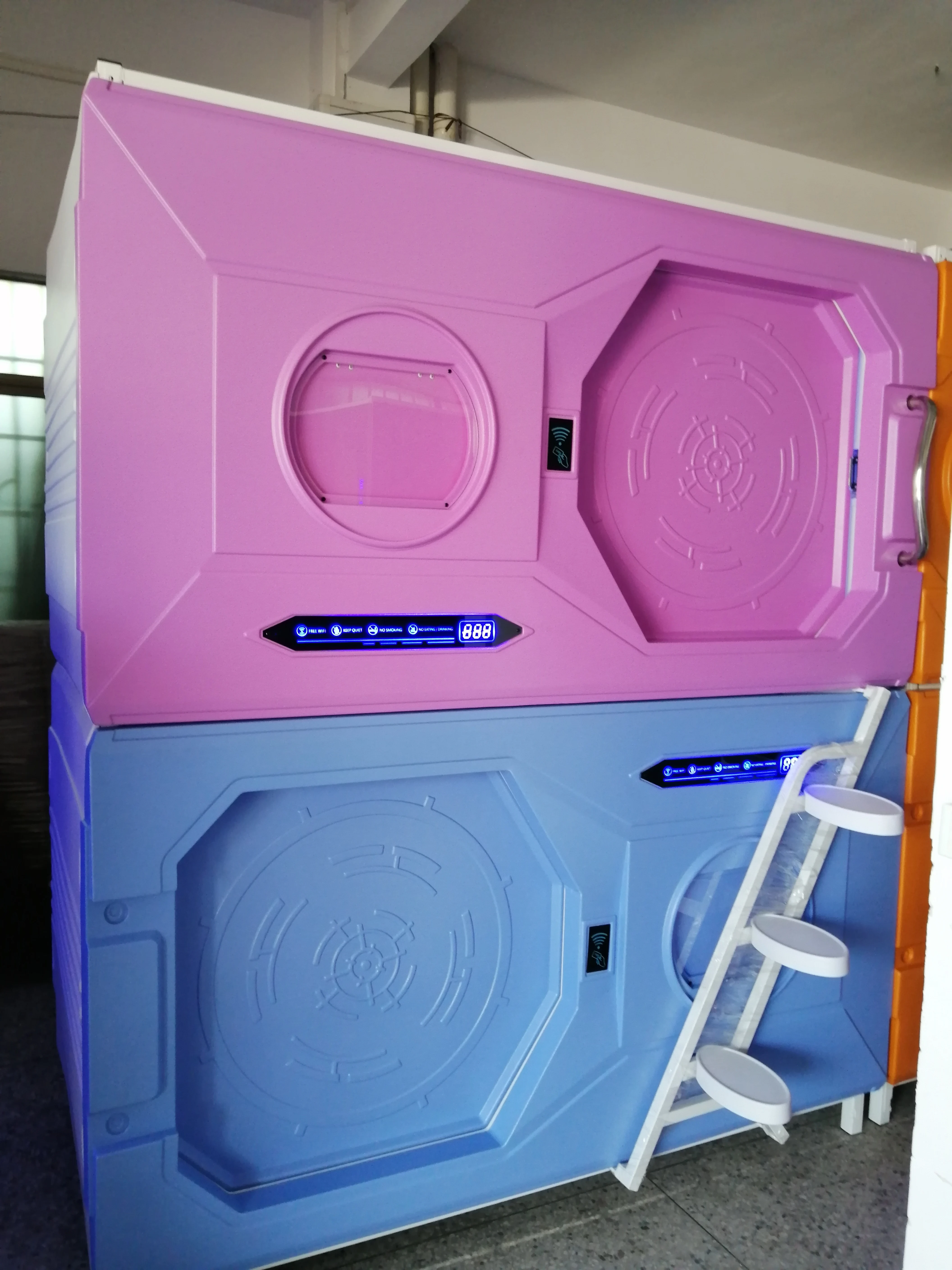 Пластиковая Капсульная гостиница/современный контейнерный дом/коробка для сна/капсула для сна