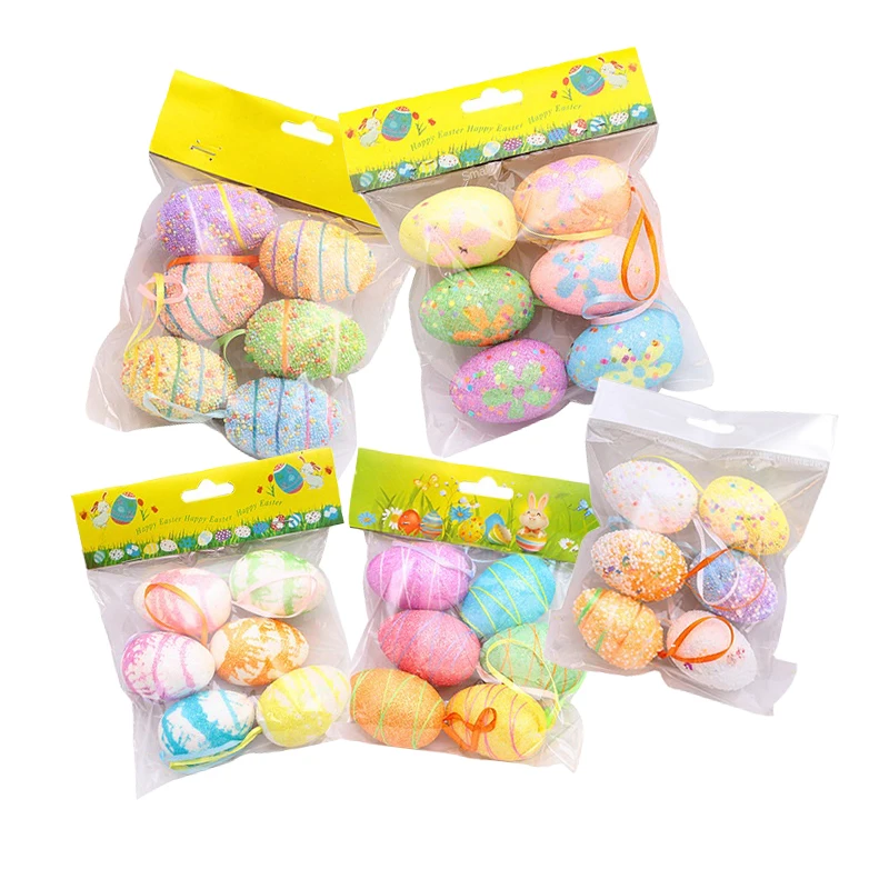 Factory supply mass empty easter eggs surprise toys decorative easter egg