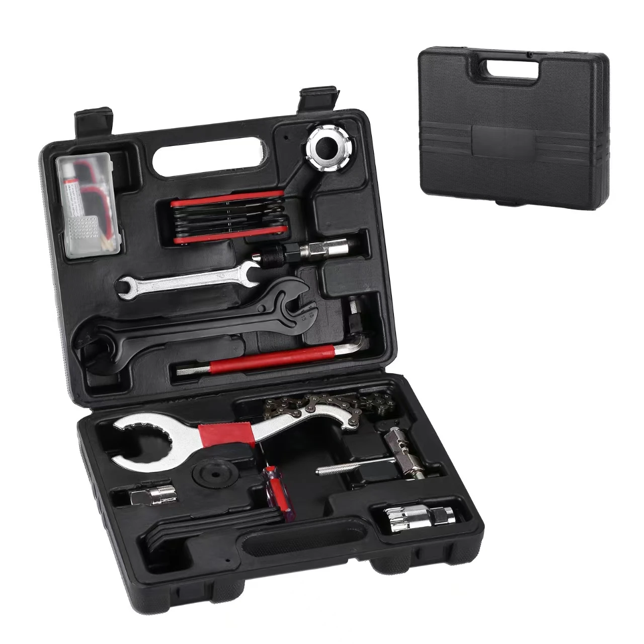 Customized bicycle repair tool set is an excellent bicycle maintenance tool for mountain and road bikes